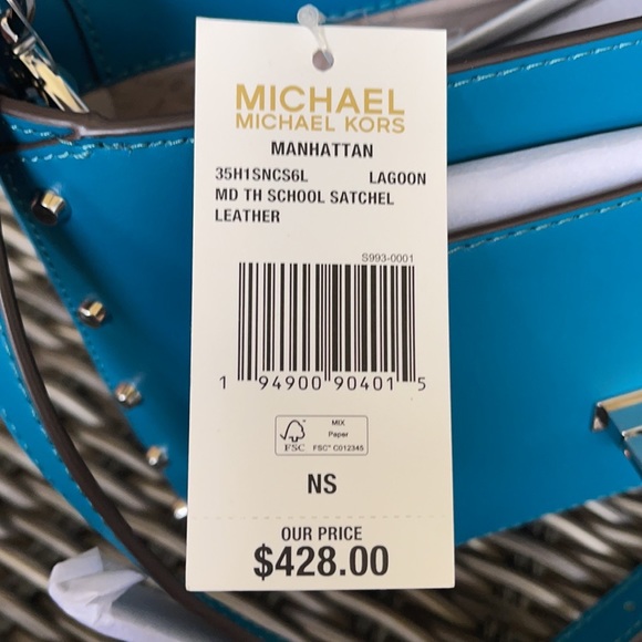Michael Kors Manhattan Medium School Satchel - Picture 8 of 16